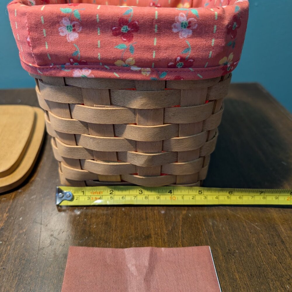 Longaberger Tissue box New, no tags - Picture 9 of 12